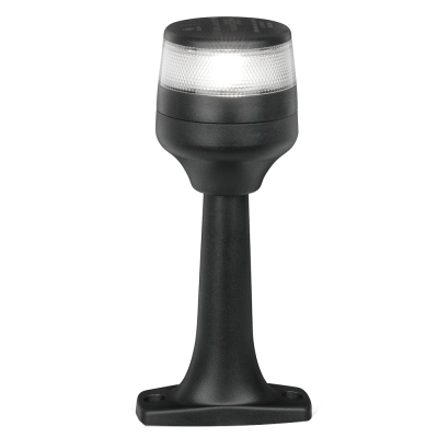 Luz de 360° Hella Marine NaviLED 360 Compact - 2nm - Montaje Fijo de 8" - Negro